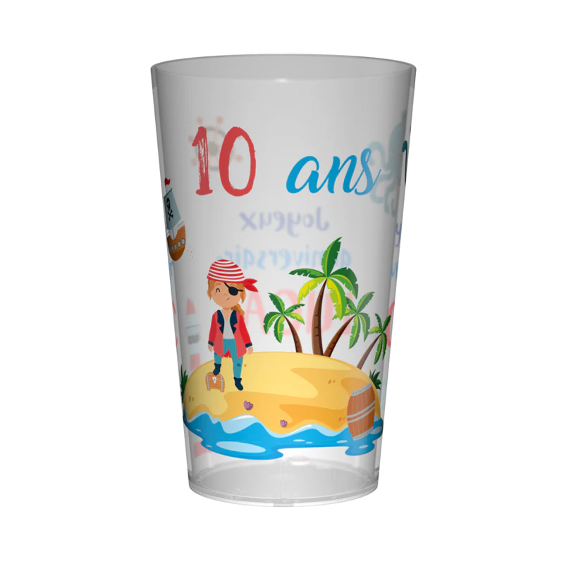 Gobelet personnalisé Anniversaire Aventure